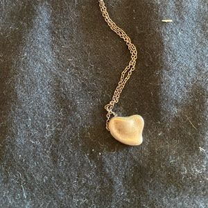 Tiffany & Co Elsa Peretti heart necklace on 16in chain